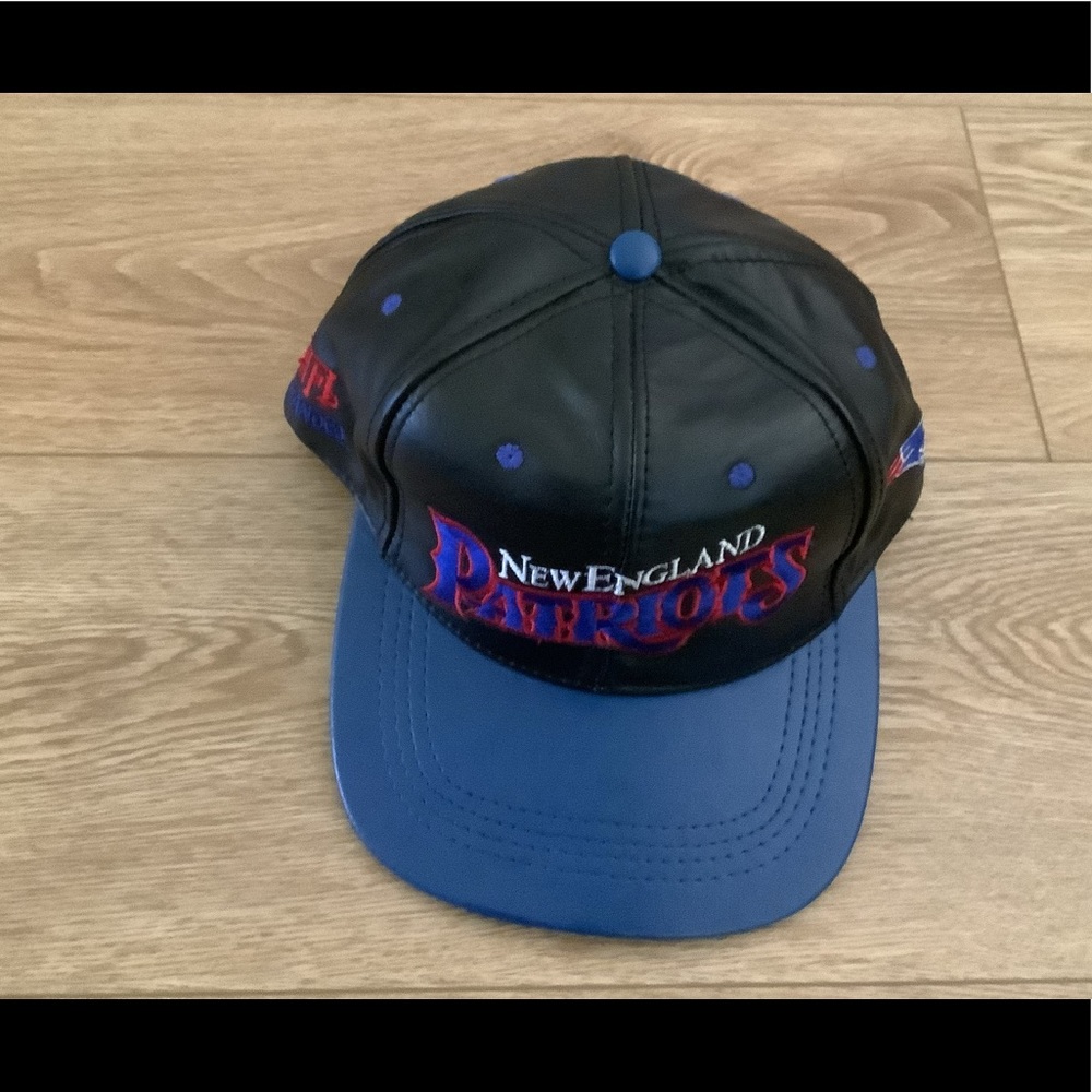 2/$30. NFL New England Patriots Leather Baseball SnapBack Cap